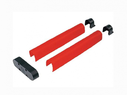 G0603 Накладки резиновые красные на стрелу 001G0601 (ширина проезда до 6 м)