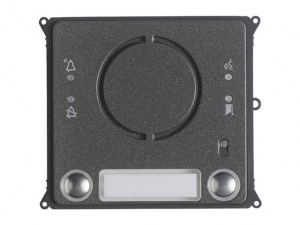 MTMFA2PVR Фронтальная накладка с 2 кнопками для аудиомодуля из окрашенного сплава Zamak